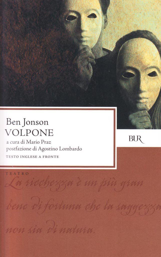 Libro "Volpone" di Ben Jonson